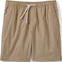 Men's 7" Lightweight Twill Pull On Deck Short