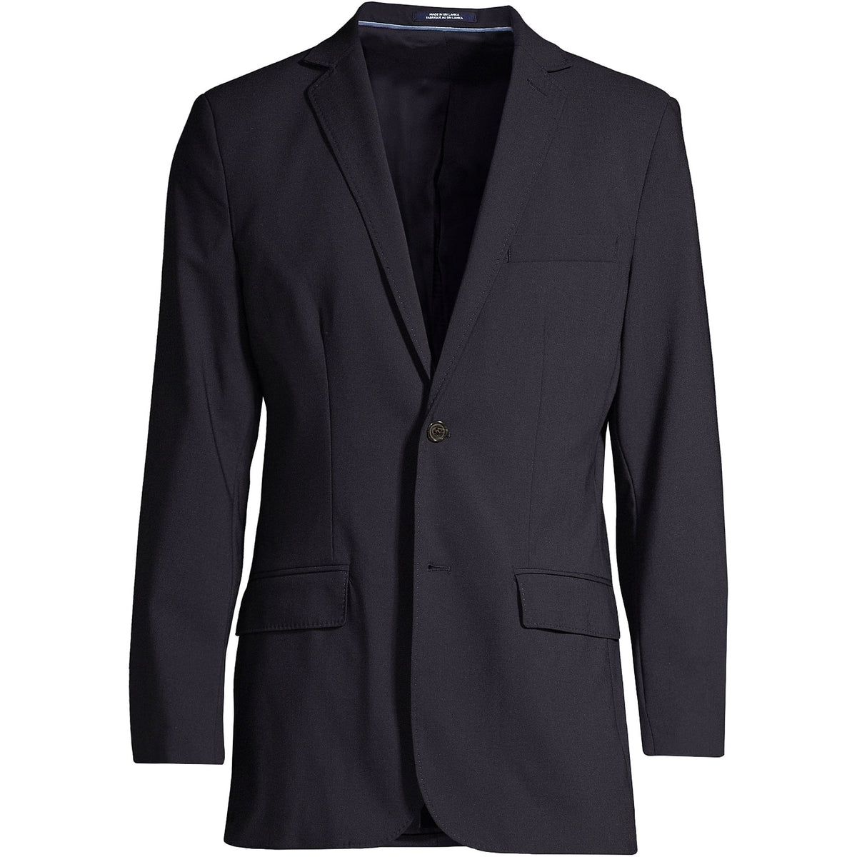 Men's Washable Wool 2 Button Traditional Fit Suit Jacket