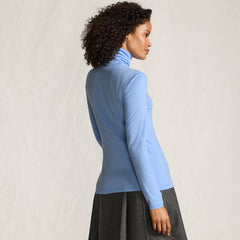 Lightweight Jersey Long Sleeve Turtleneck