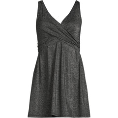 Women's SlenderSuit Shine Wrap Swim Dress Swimsuit
