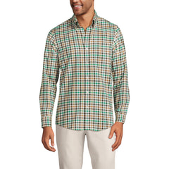 Men's Tailored Fit No Iron Twill Long Sleeve Shirt