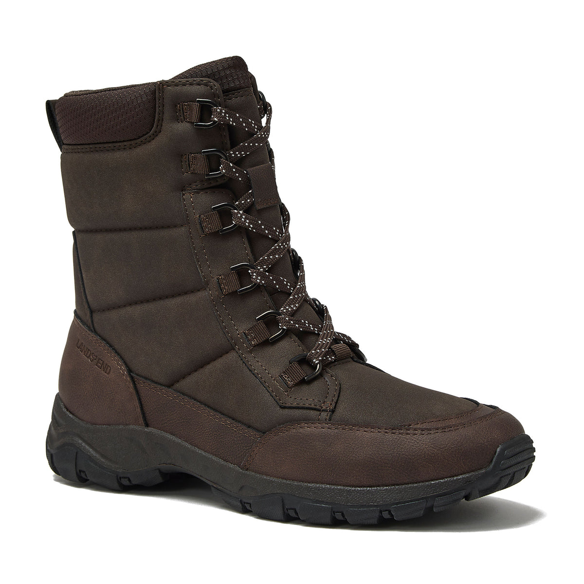 Men's Wide Width Expedition Trail Waterproof Lace Up Snow Boots