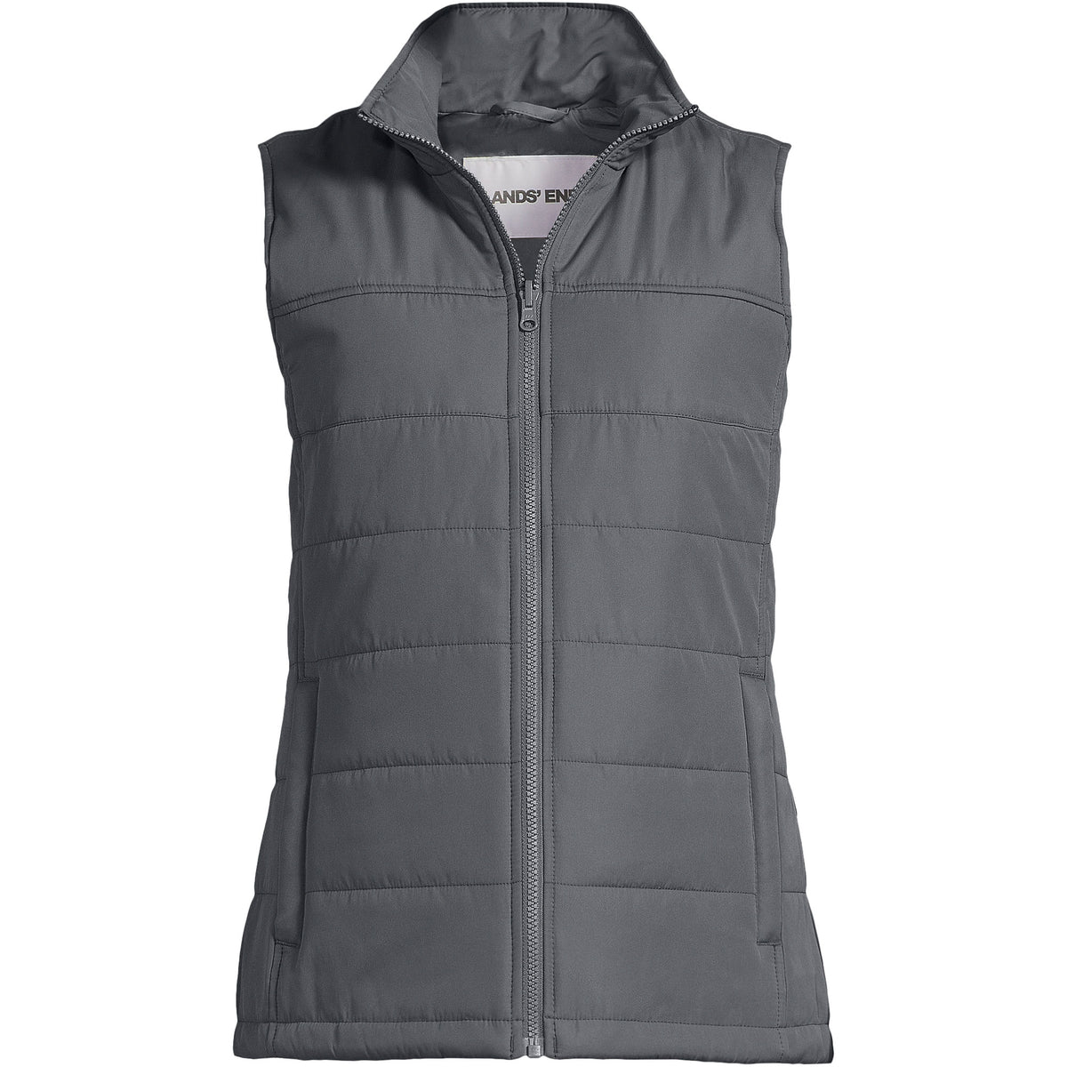 School Uniform Women's Plus Insulated Zip Front Vest