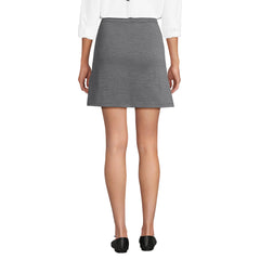 Women's Ponte A Line Skort Above the Knee