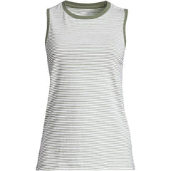 Women's Tall Supima Cotton Crew Neck Tank
