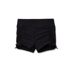 Girls Chlorine Resistant Ruched Swim Boyshort