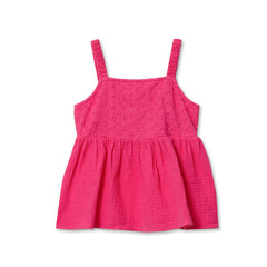 Girls Woven Tank Top