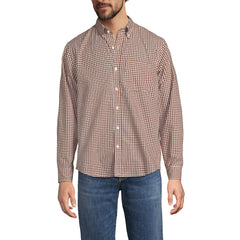 Men's Big and Tall Long Sleeve Poplin Shirt