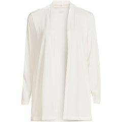 School Uniform Women's Plus Size Long Sleeve Supima Micro Modal Open Cardigan Tunic