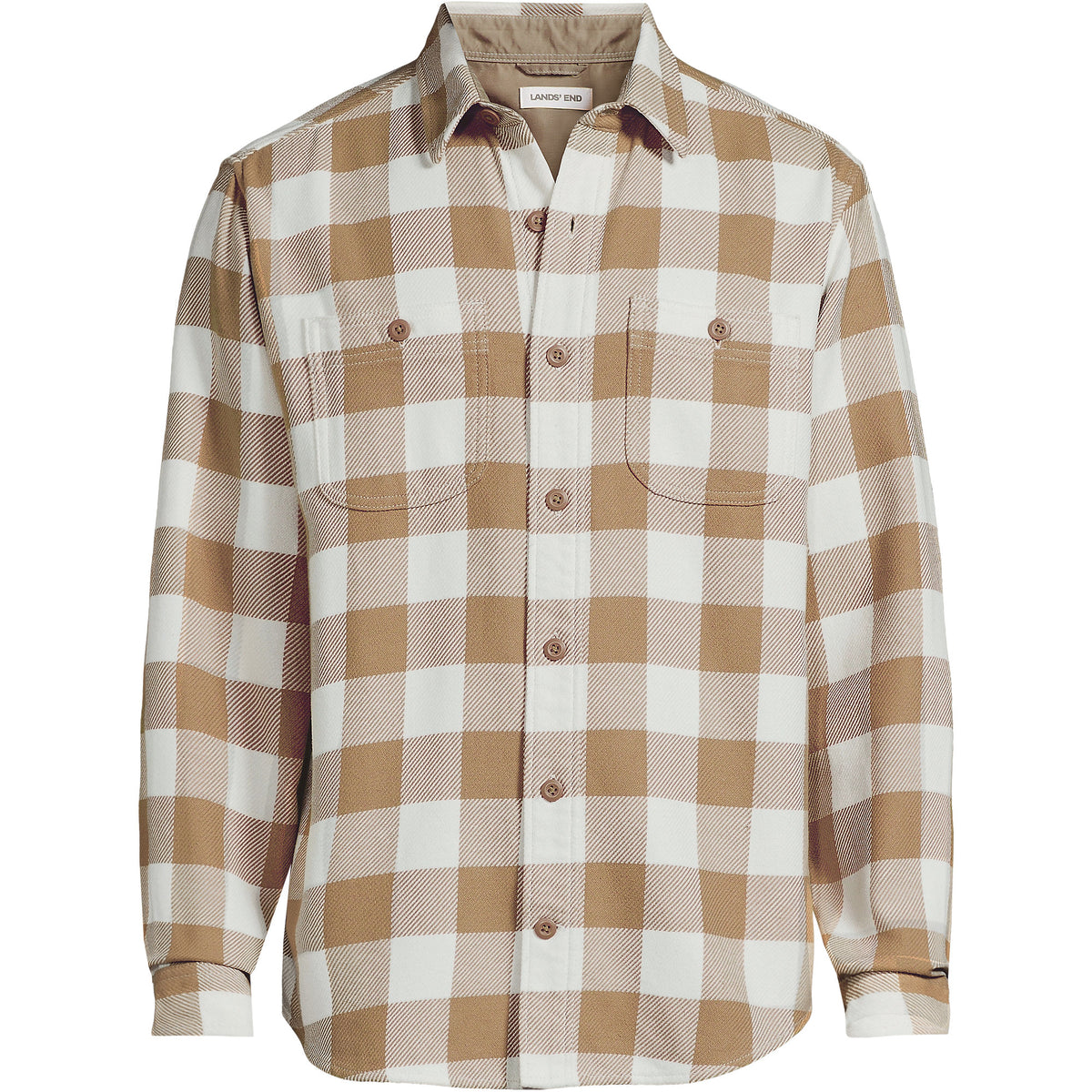 Men's Tall Long Sleeve Authentic Flannel Shirt