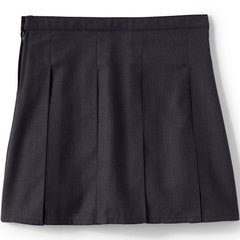 Girls Box Pleat Skirt Top of Knee