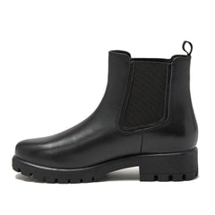 Women's Wide Width Classic Leather Chelsea Boots