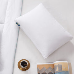Serta Medium Firm Cotton Blend European Down Pillow