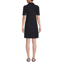Women's Starfish Elbow Sleeve Polo Dress