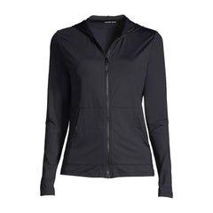 Women's Plus Size SunShade UPF 50 Hooded Zip Front Rash Guard