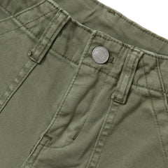Girls Woven Utility Pants