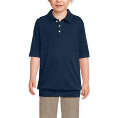 Kids Short Sleeve Banded Bottom Polo Shirt