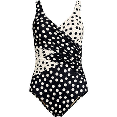 Women's Plus Size New SlenderSuit Wrap One Piece Swimsuit
