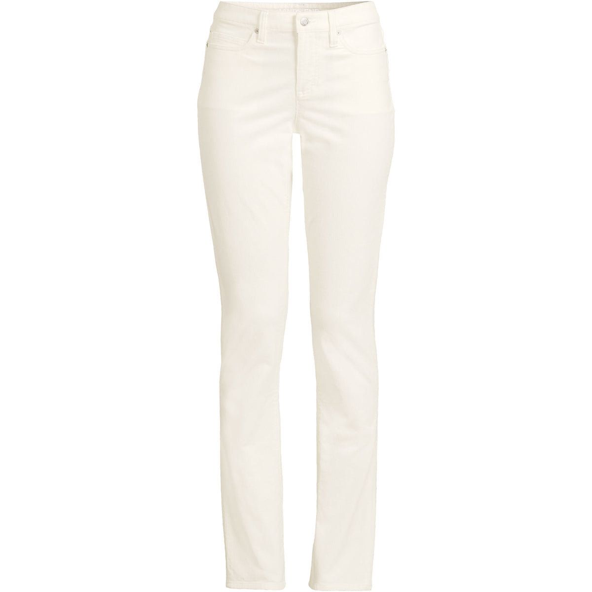 Women's Plus Size Mid Rise Straight Leg Corduroy Pants