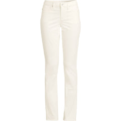 Women's Mid Rise Straight Leg Corduroy Pants