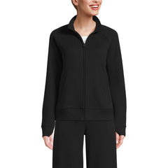 Women's Serious Sweats Full Zip Mock Neck Sweatshirt