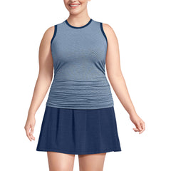 Women's Plus Size Sleeveless Power Performance Fitted Tank