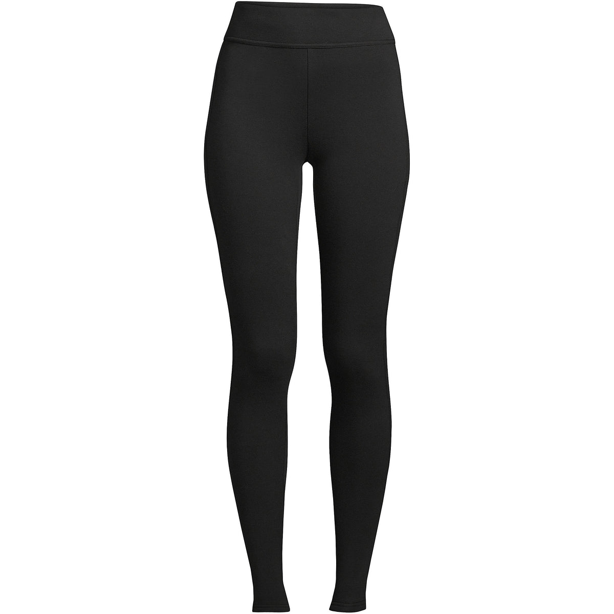 Women's Plus Size High Rise Serious Sweats Fleece Lined Pocket Leggings