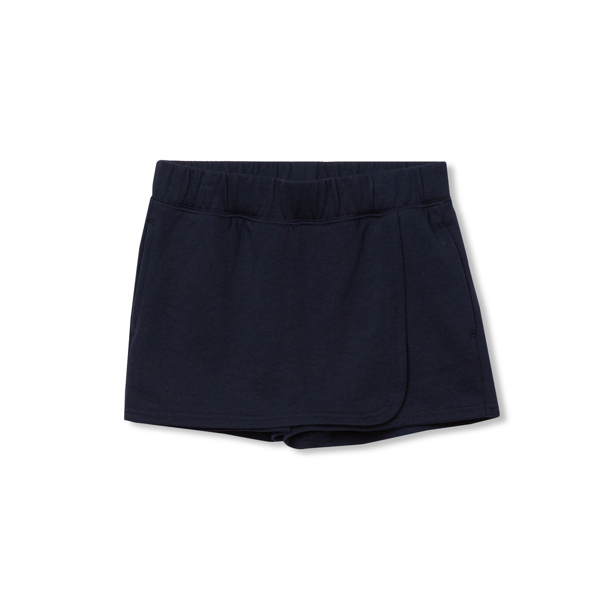 Girls Wrap Front Knit Skort