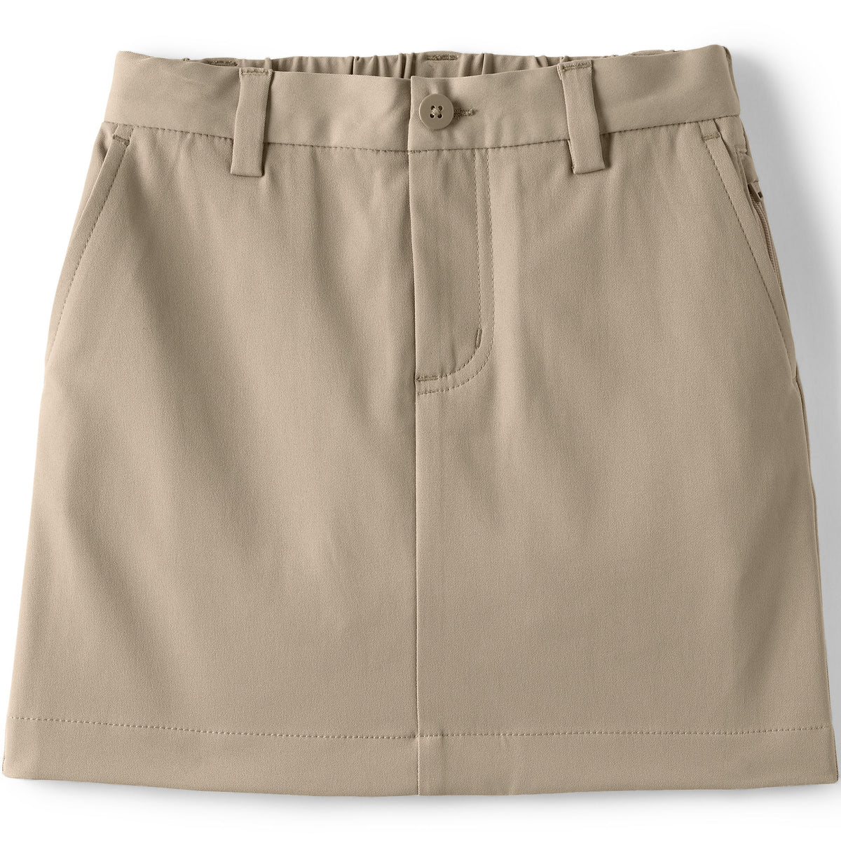 Girls Active Performance Chino Skort Top of the Knee