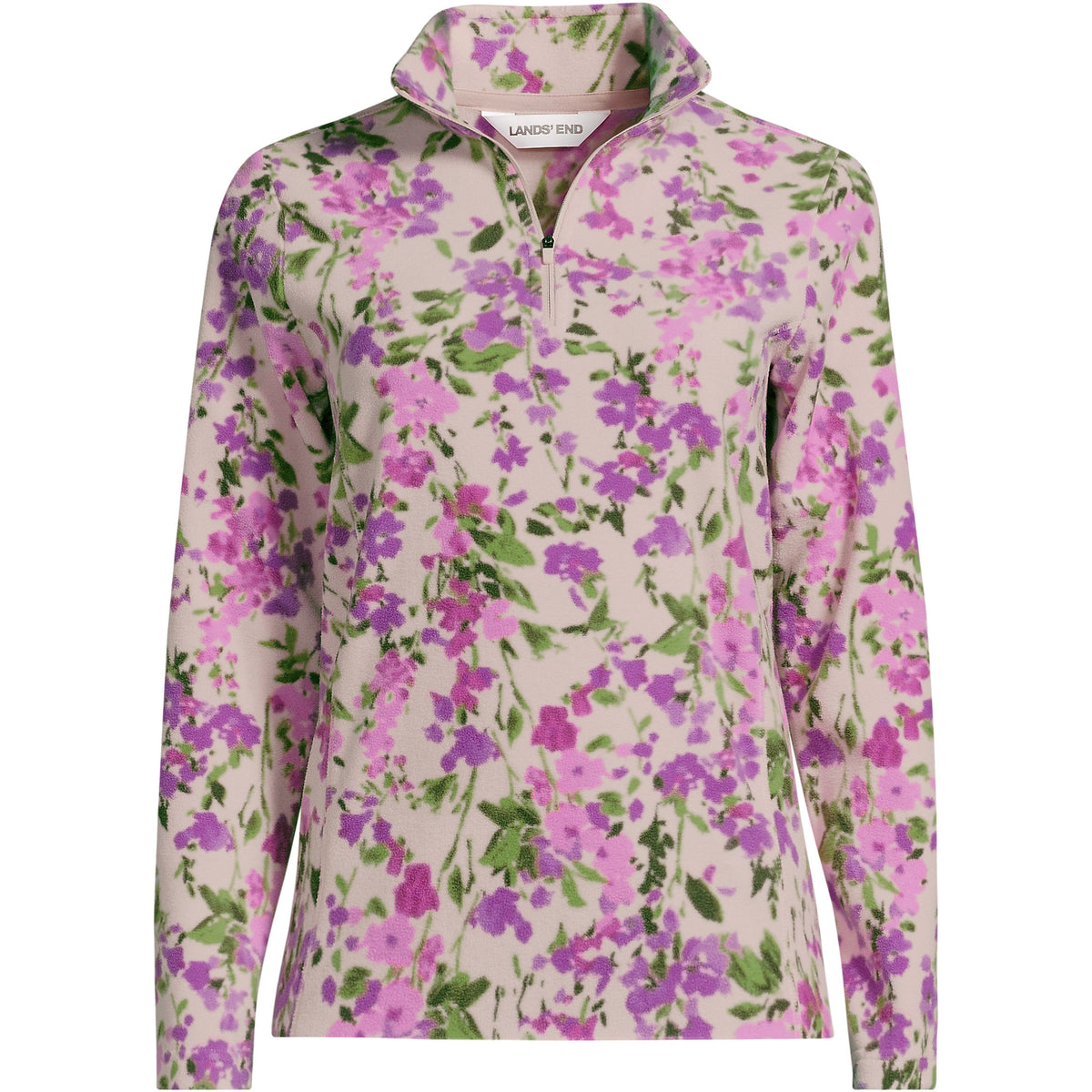 Plus Size Anyweather Fleece Quarter Zip Pullover
