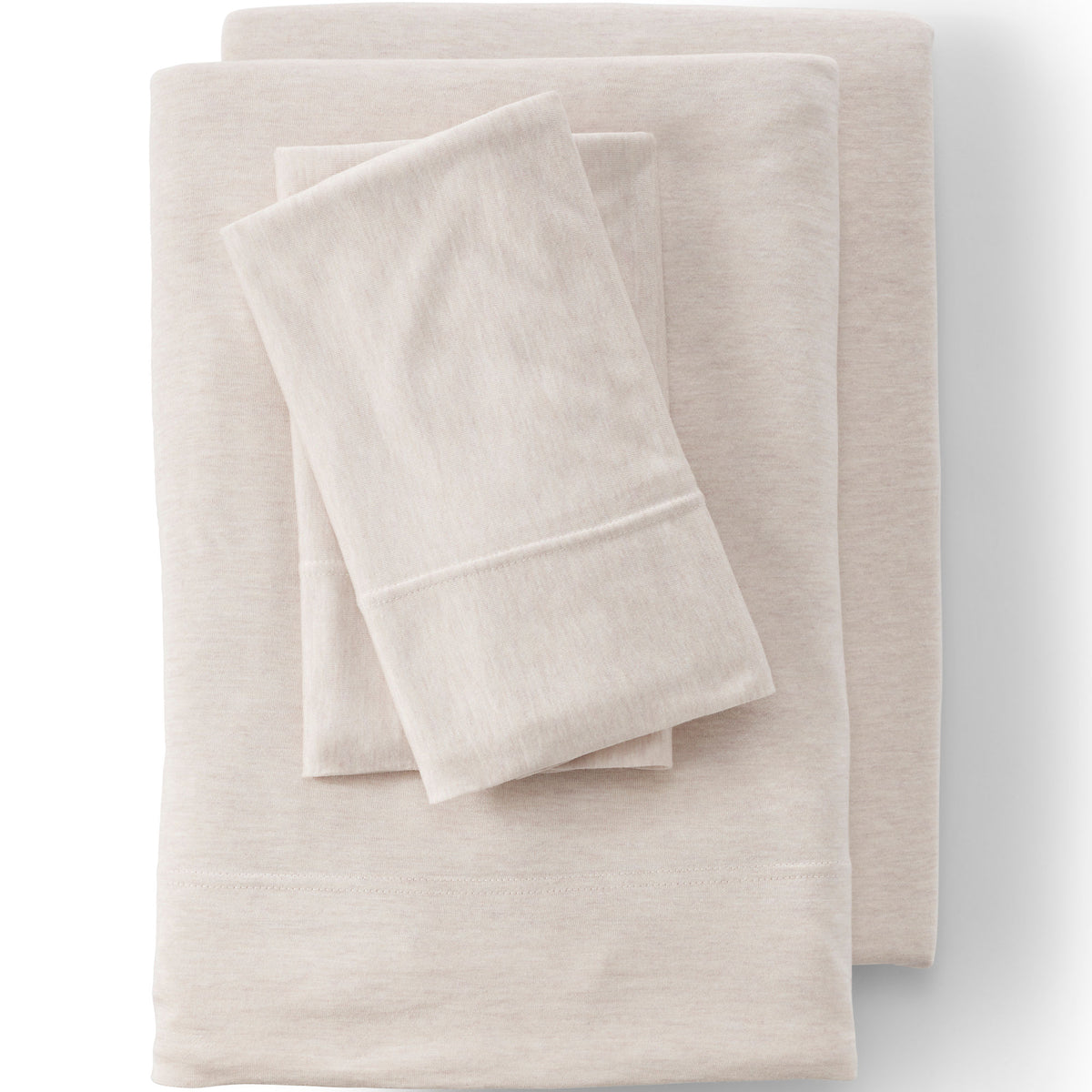 Lightweight Stretch Modal Jersey Heathered Bed Sheet Set