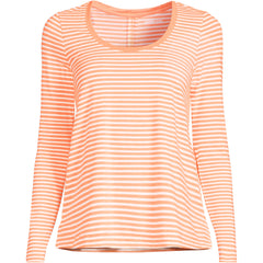 Women's Plus Size Power Performance Long Sleeve Scoopneck Tee