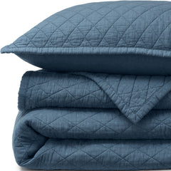 Solid Diamond Double Voile Quilt