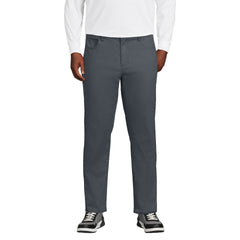 Men's Big and Tall Travel Kit Straight Fit 5 Pocket Pant