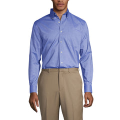 School Uniform Men's Long Sleeve Buttondown Oxford Shirt