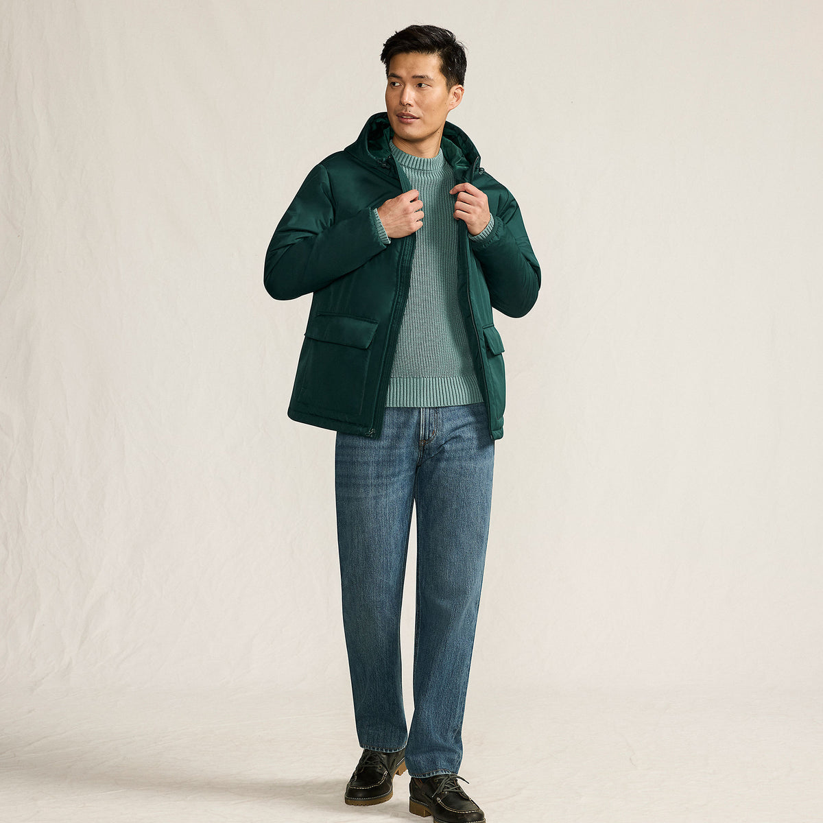 Men's Tall FeatherFree Insulated Hooded Jacket