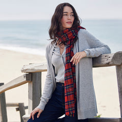 Women's Petite Long Sleeve Open Long Cardigan Sweater