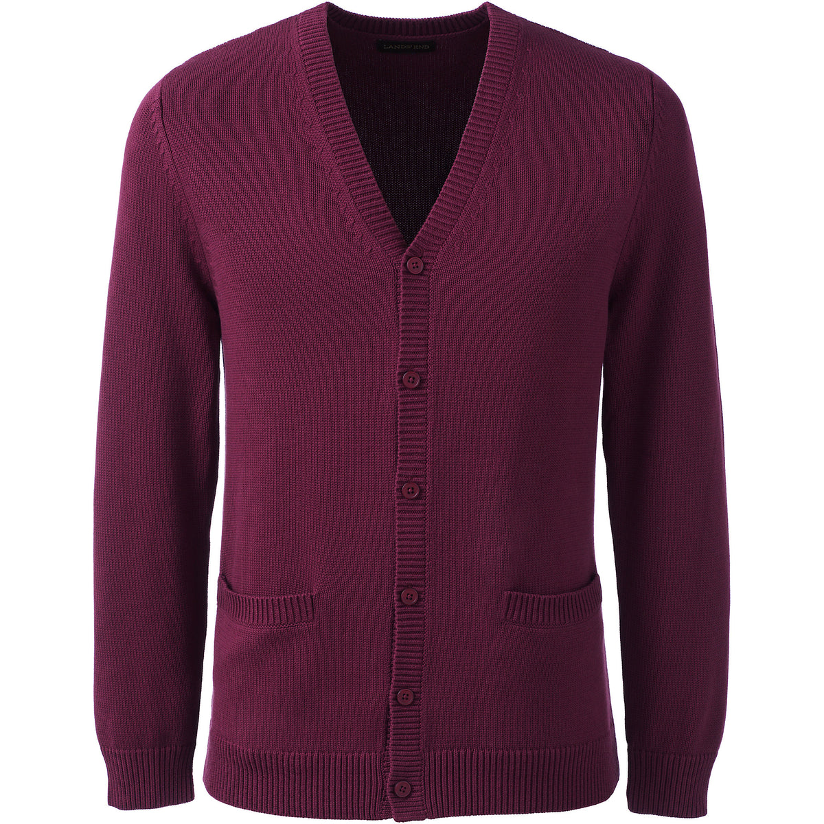 Men's Cotton Modal Button Front Cardigan Sweater