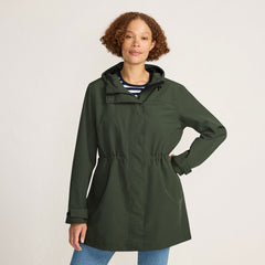 Women's Plus Size Squall Hooded Waterproof Raincoat