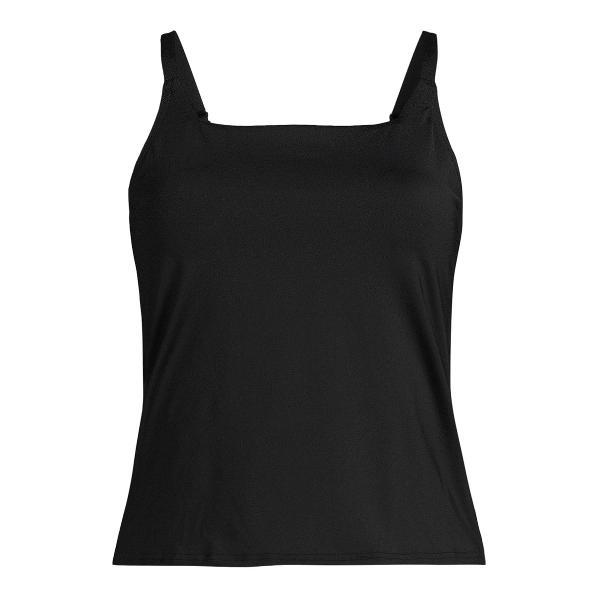 Women's D-Cup Square Neck Tankini Swimsuit Top