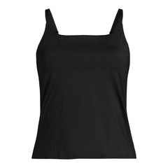 Women's DD-Cup Square Neck Tankini Swimsuit Top