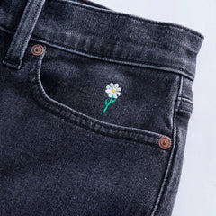 Women's Plus Size Recycled Denim High Rise Straight Leg Jeans