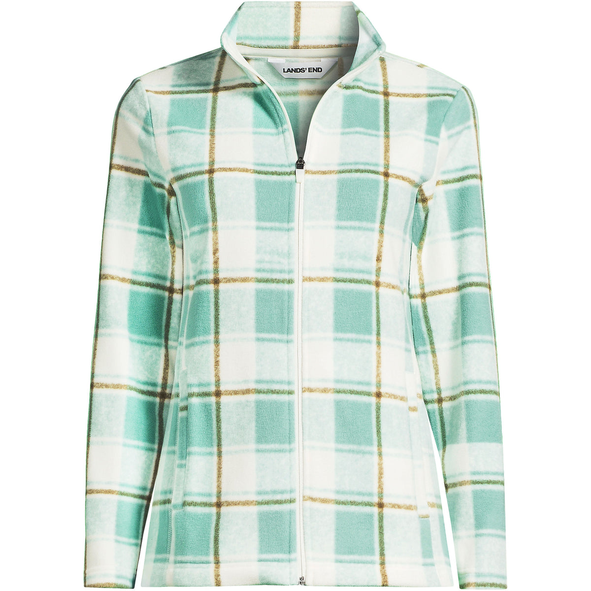 Women's Plus Size Anyweather Fleece Full Zip Print Jacket