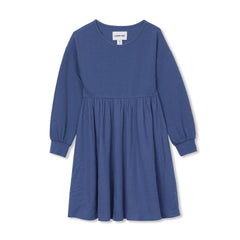 Girls Long Sleeve Ribbed Dress