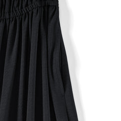 Women's Creaseless Scoop Neck Smocked Midi Dress