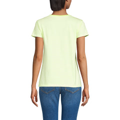 Women's Supima Cotton Short Sleeve Scoop Neck Tee