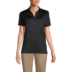 School Uniform Women's Short Sleeve Rapid Dry Sport Neck Polo Shirt