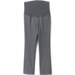 School Uniform Women's Washable Wool Maternity Straight Leg Pants