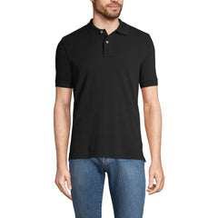 Men's Short Sleeve Tailored Banded Mesh Polo Shirt