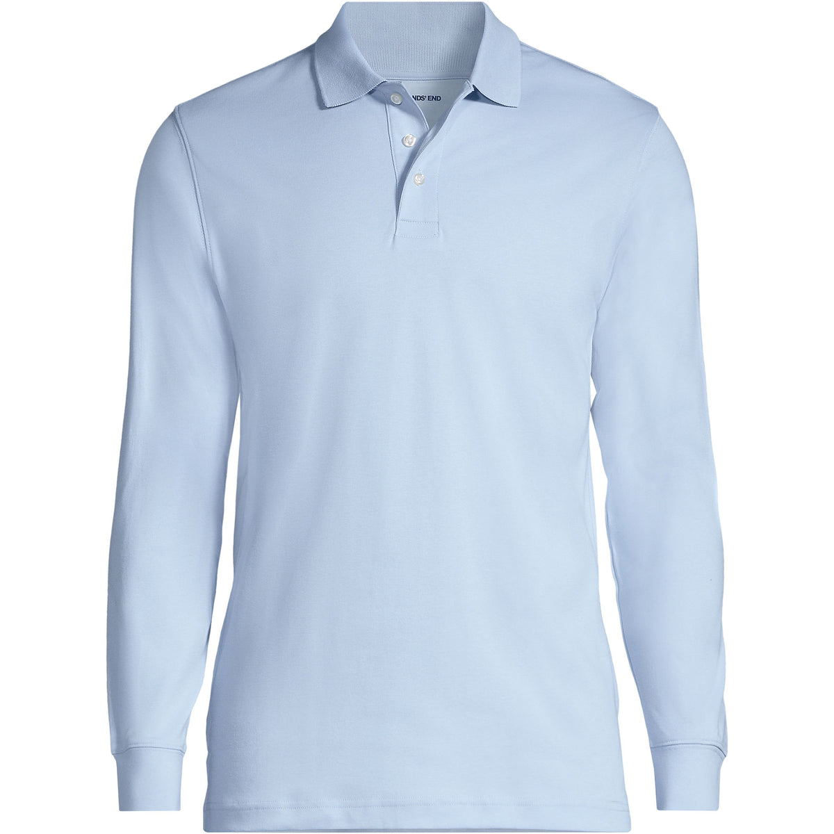 School Uniform Men's Tall Long Sleeve Interlock Polo Shirt